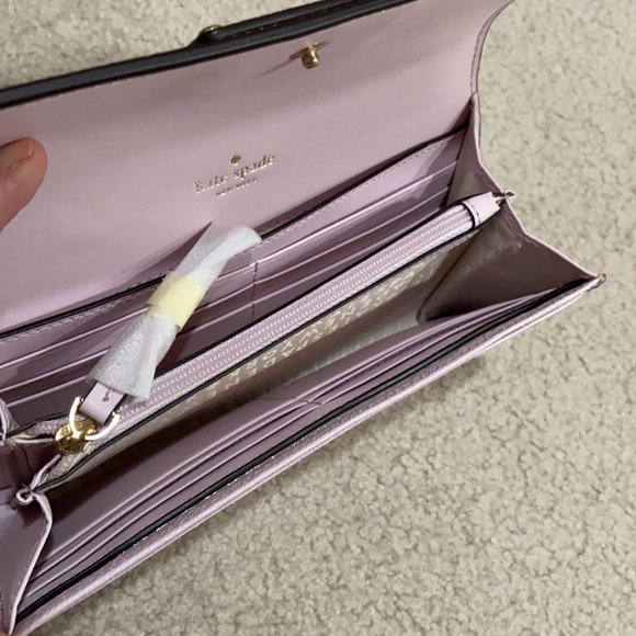 NWT Kate Spade Wallet Jean Wellesley Peonyblush - Picture 6 of 11